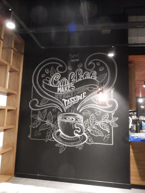 Cafe Gloria Jeans - Türkiye Graffiti- Graffiti Dekorasyon- Graffiti Ofis Dekorasyon- Graffiti Duvar Süslemesi- Graffitici Aranıyor
