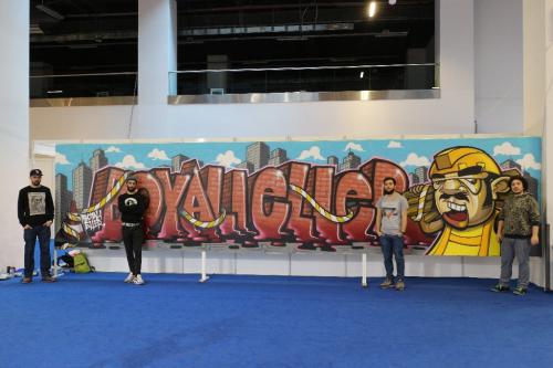 Sesa Built Yapı Malzemeleri Fuarı - Graffiti Yapanlar - Graffiti Sanatçısı - Graffiti Sanatı