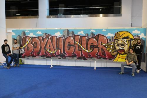 Sesa Built Yapı Malzemeleri Fuarı - Graffiti Yapanlar - Graffiti Sanatçısı - Graffiti Sanatı
