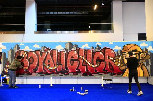 Sesa Built Yapı Malzemeleri Fuarı - Graffiti Yapanlar - Graffiti Sanatçısı - Graffiti Sanatı