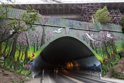 Üsküdar Tünel- 3D Graffiti- Duvar Ressamı- Grafiti,Grafitici - Grafiti Ustası- Grafiti Yapan - Mescid Graffiti