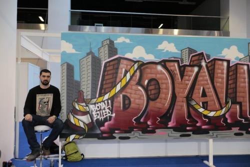Sesa Built Yapı Malzemeleri Fuarı - Graffiti Yapanlar - Graffiti Sanatçısı - Graffiti Sanatı