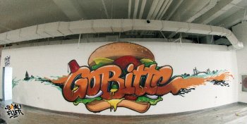 Gobitte Burger - Graffiti- Graffitici -Graffiti Ustası- Graffiti Yapan- Graffiti Yapanlar- Graffiti Sanatçısı- Graffiti Sanatı
