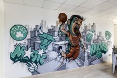 Mitchell & Ness- Graffiti- Graffitici -Graffiti Ustası- Graffiti Yapan- Graffiti Yapanlar- Graffiti Sanatçısı- Graffiti Sanatı